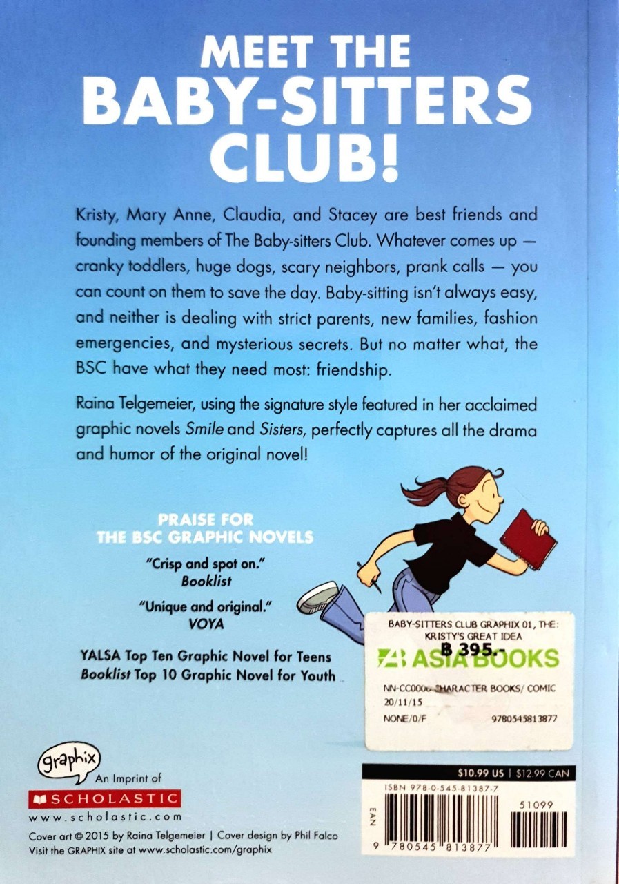 THE BABY - SISTERS CLUB - KRISTY’S GREAT IDEA : ANN M.MARTIN