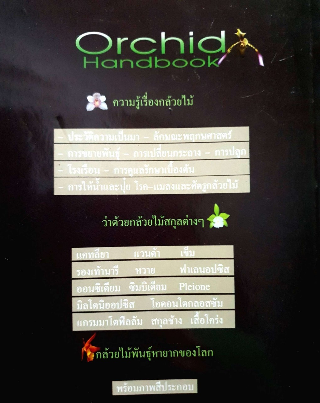 คู่มือกล้วยไม้