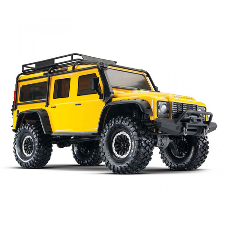 Traxxas TRX-4 1/10 4WD Land Rover Defender Body D110 [ RTR ] Yellow