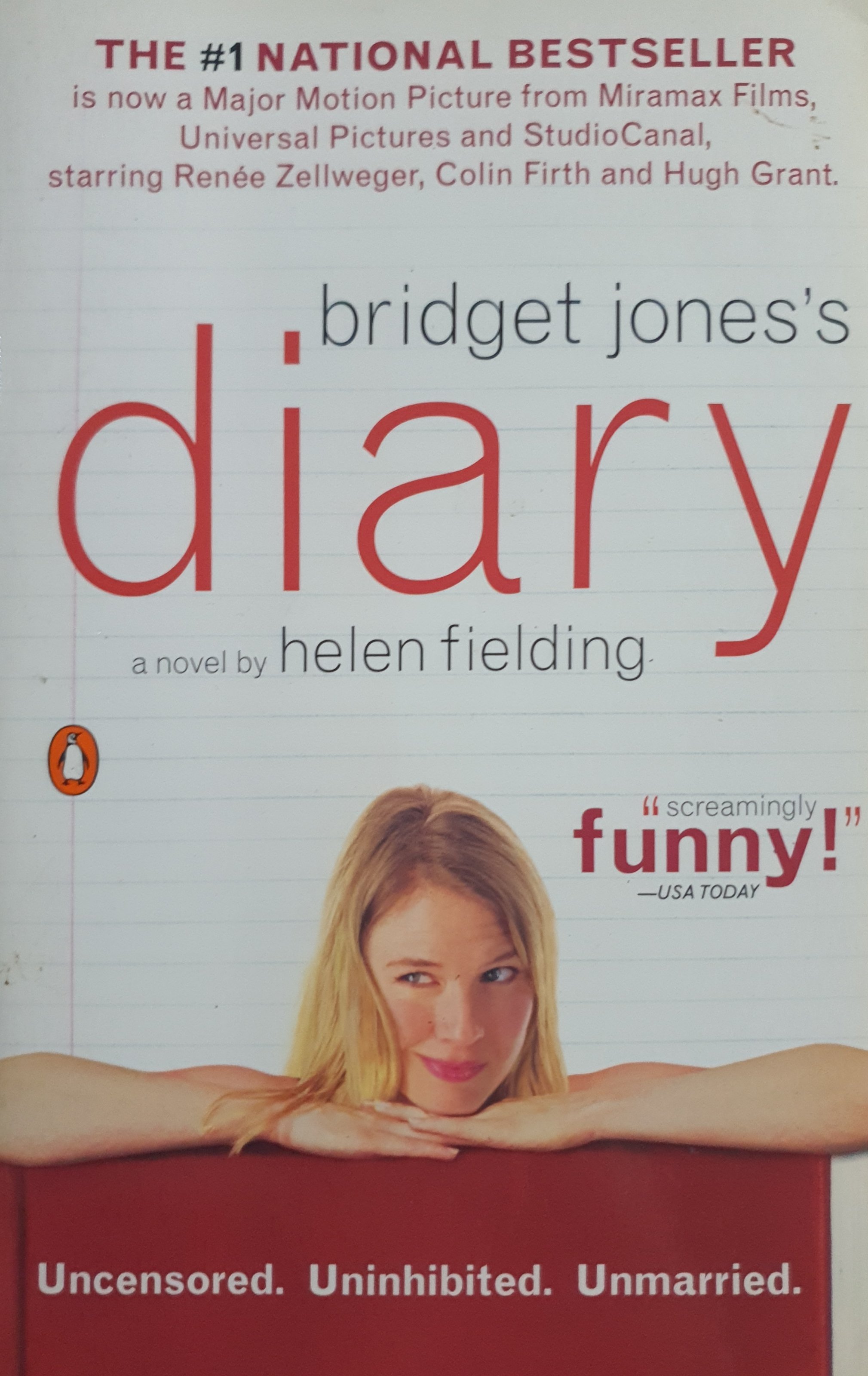 Bridget Jones's Diary a novel by Helen Fielding