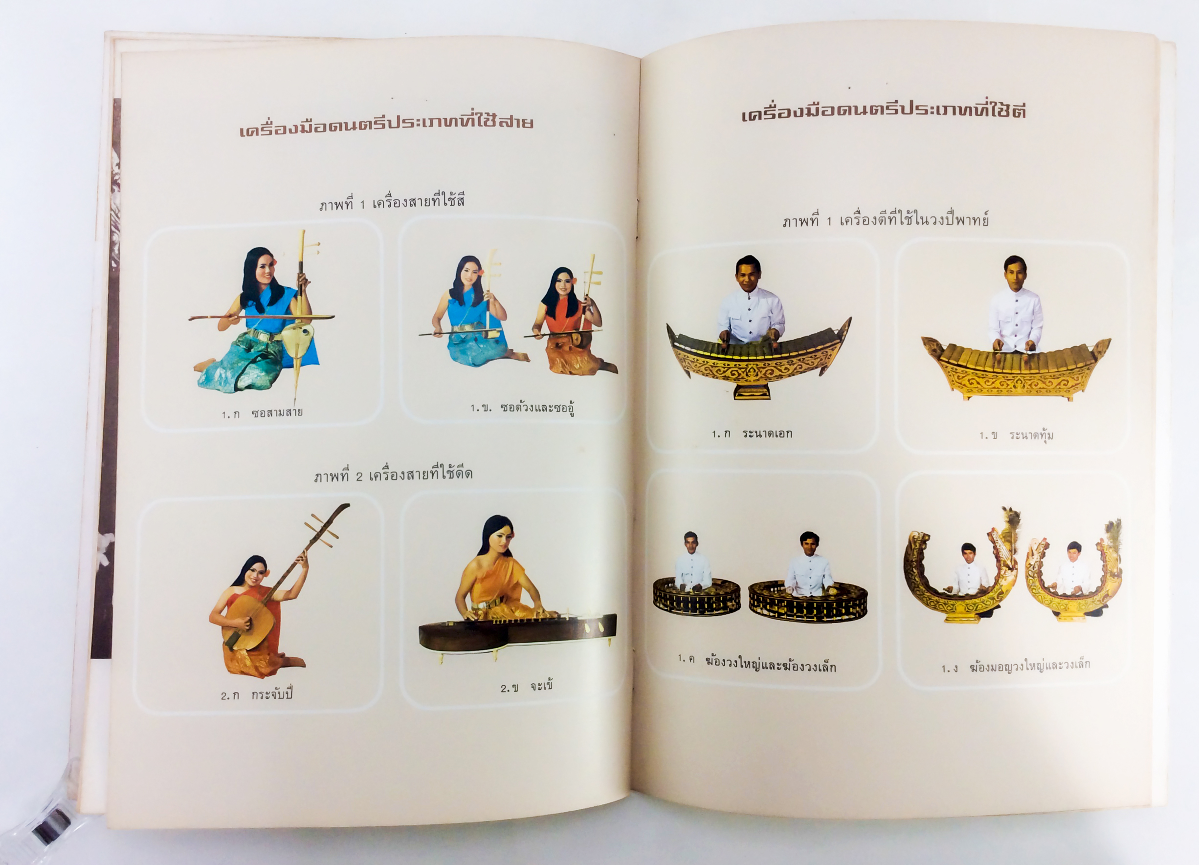 ดนตรีไทย หนังสือเก่า หนังสือหายาก หนังสือสะสม