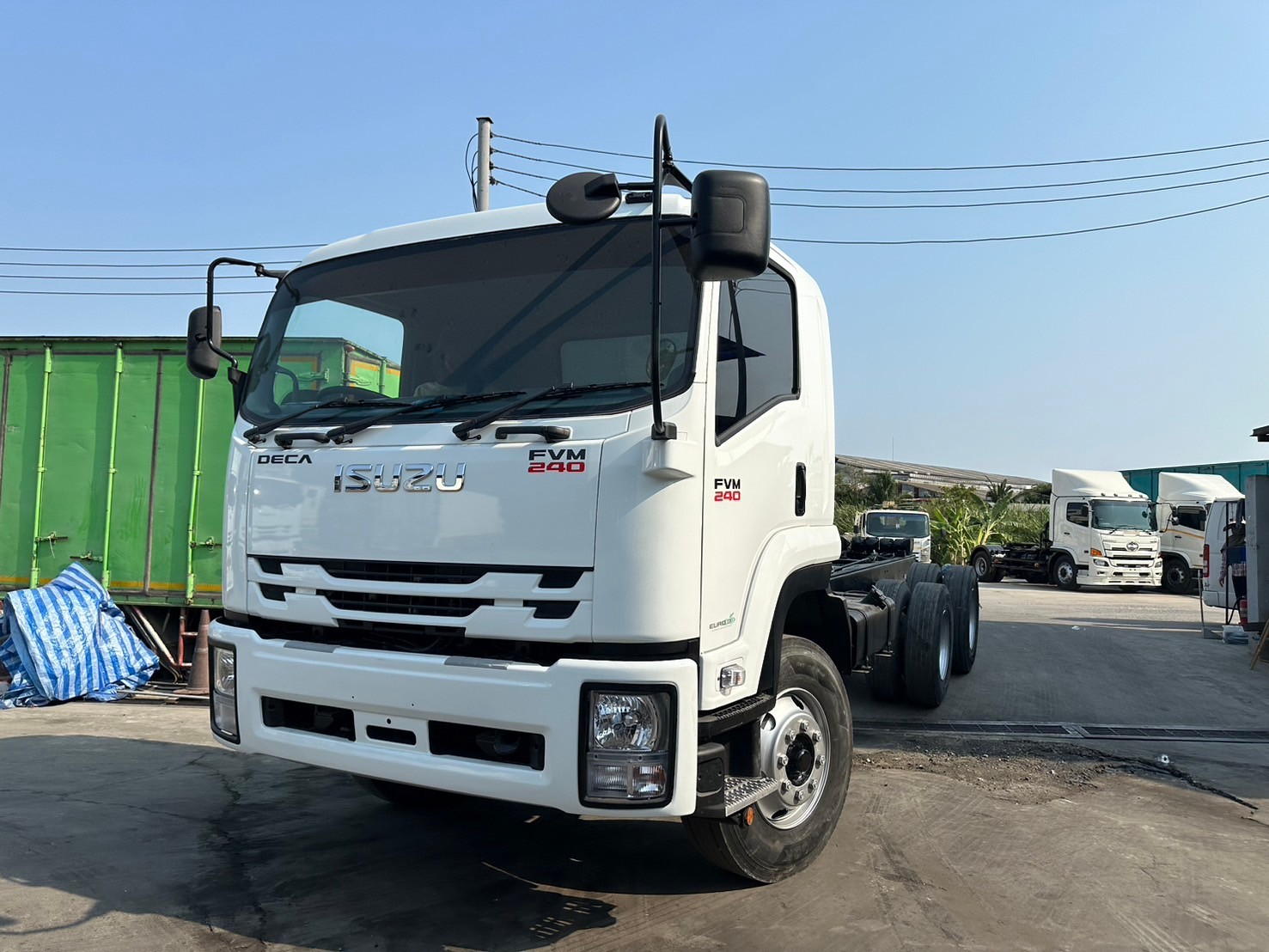 10ล้อคัดซีLPG ISUZU FVM 240 ปี53 ประหยัดน้ำมัน 950,000