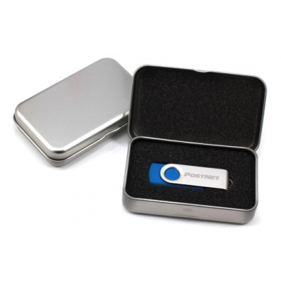 กล่องใส่แฟลชไดร์ฟ โลหะ ฝาทึบ (Flash Drive Packaging)