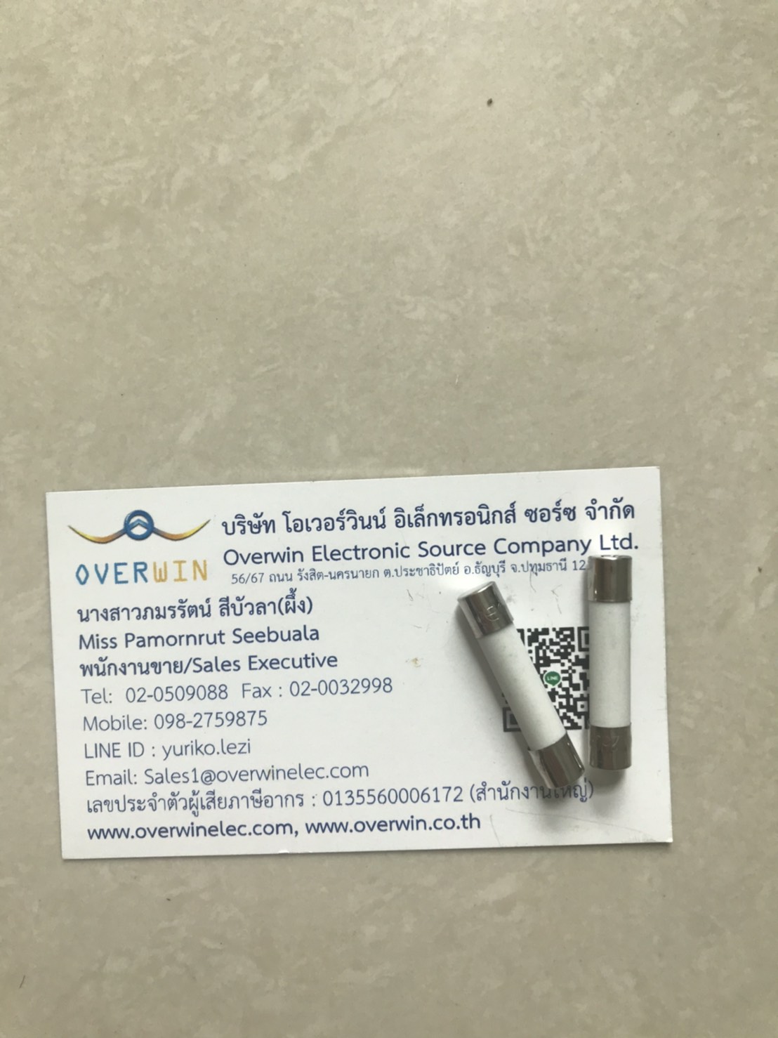 15A 250V CERAMIC FUSE 6*32 MM
