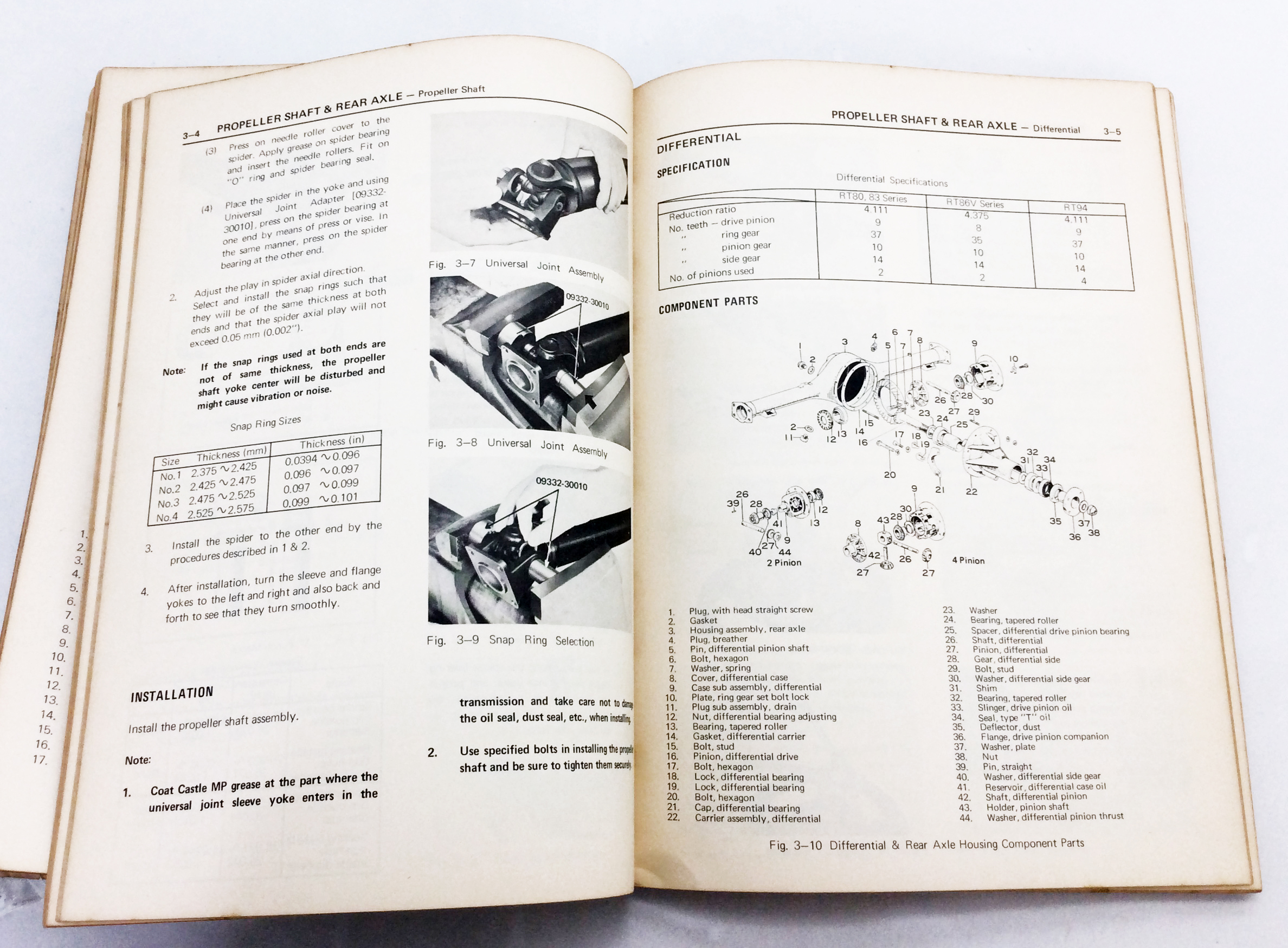 TOYOTA CORONA REPAIR MANUAL ตำรา คู่มือซ้อมรถโตโยต้าโคโรนา หนังสือหายาก หนังสือสะสม