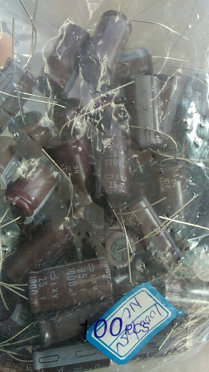 C. 1000UF/25V NCC 1*12MN