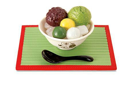 รีเม้นท์ของเล่นของจิ๋วชุดมัจฉะสวีทสีเขียวrement Matcha sweet(set)สำหรับนักสะสมงานของจิ๋ว