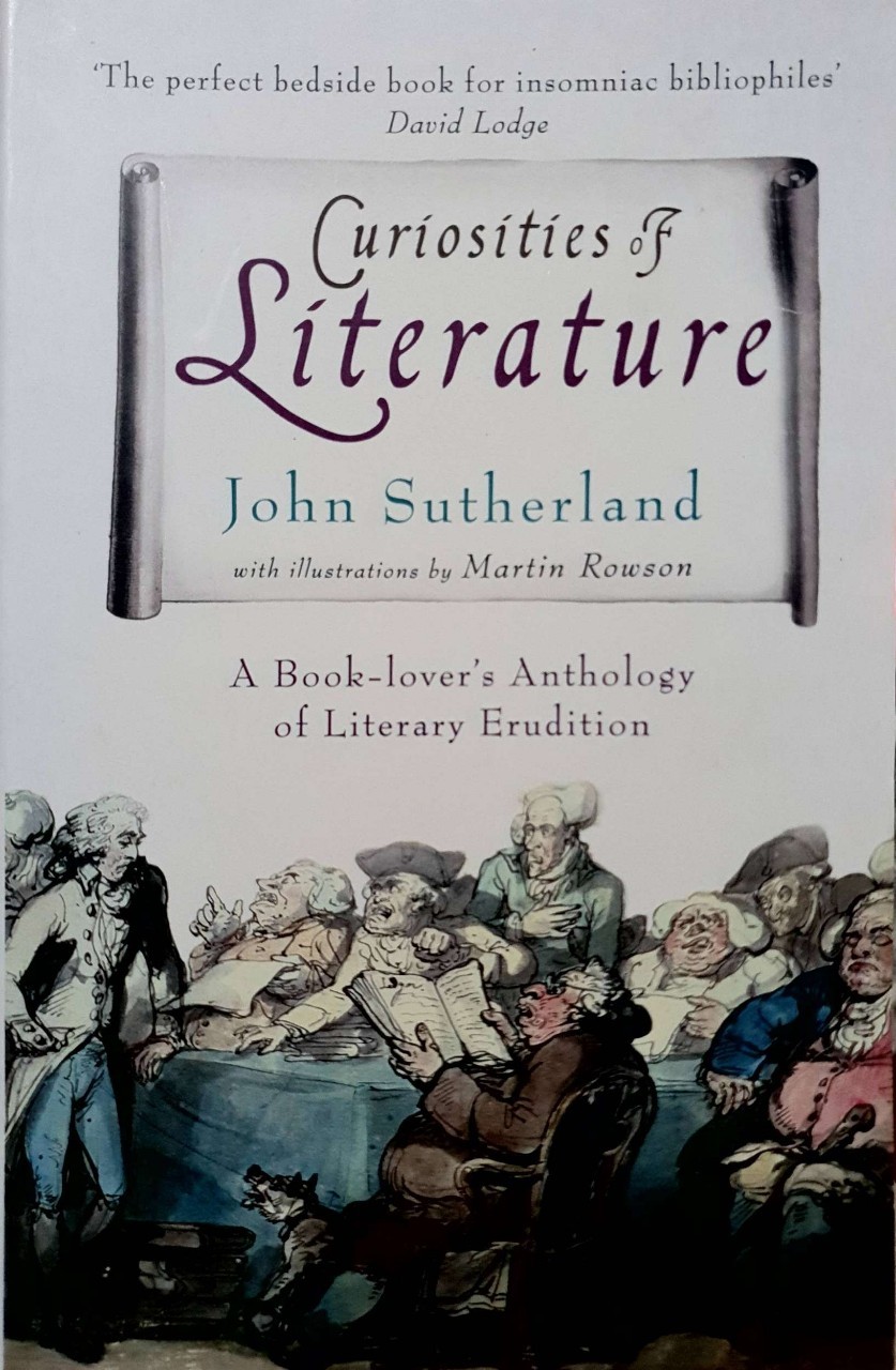 CURIOSITIES OF LITERATURE : John Sutherland