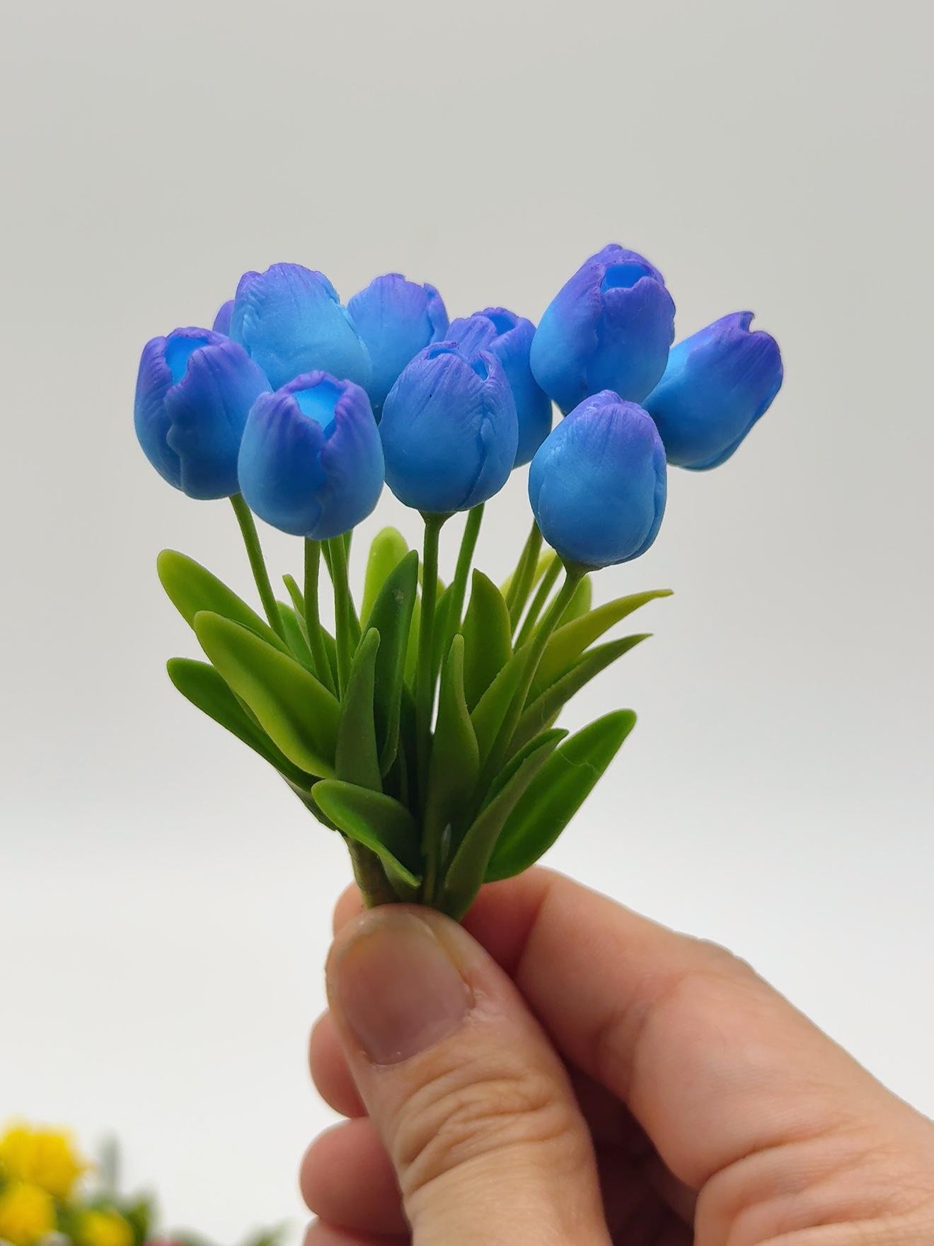 4 Bunch Mini Tulip scale 1:6