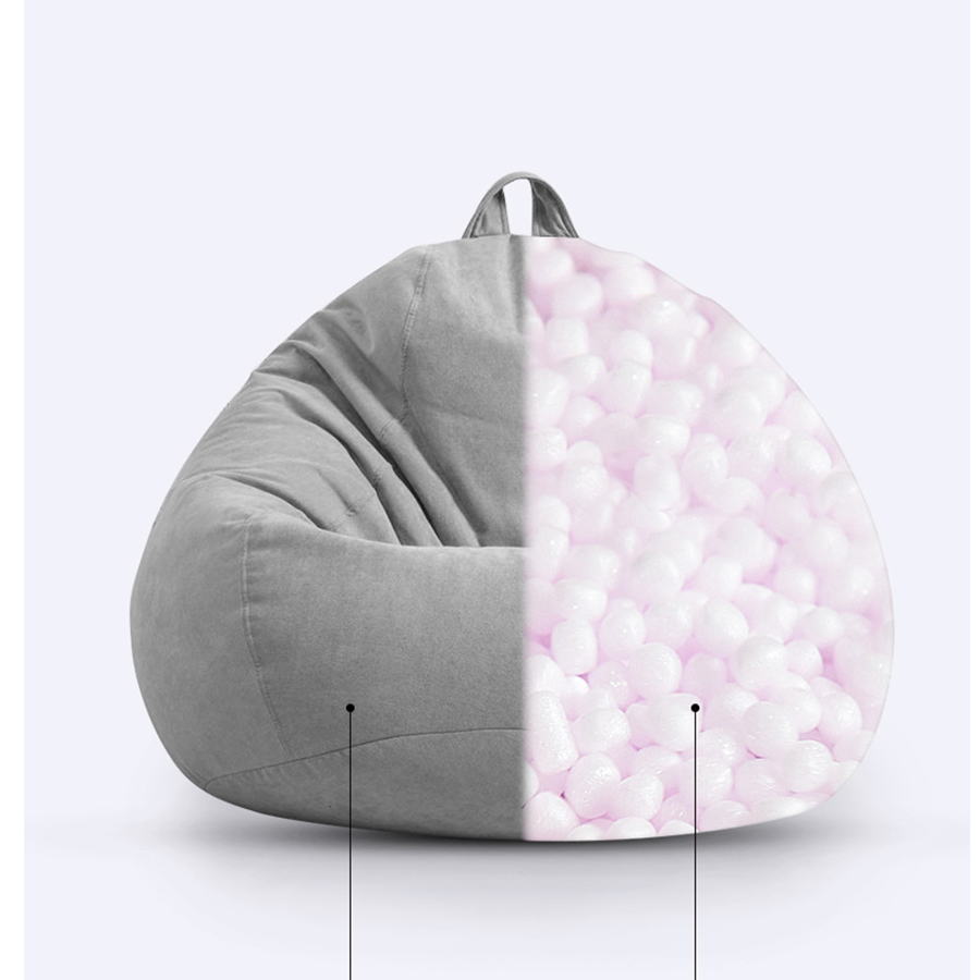 เก้าอี้เม็ดโฟม เก้าอี้ bean bag โซฟาเม็ดโฟม เบาะนั่งเม็ดโฟม ที่นั่งเม็ดโฟม โซฟานั่งพื้น โซฟานั่งเล่น โซฟานั่งสบาย เบาะเม็ดโฟม รุ่น HC-023