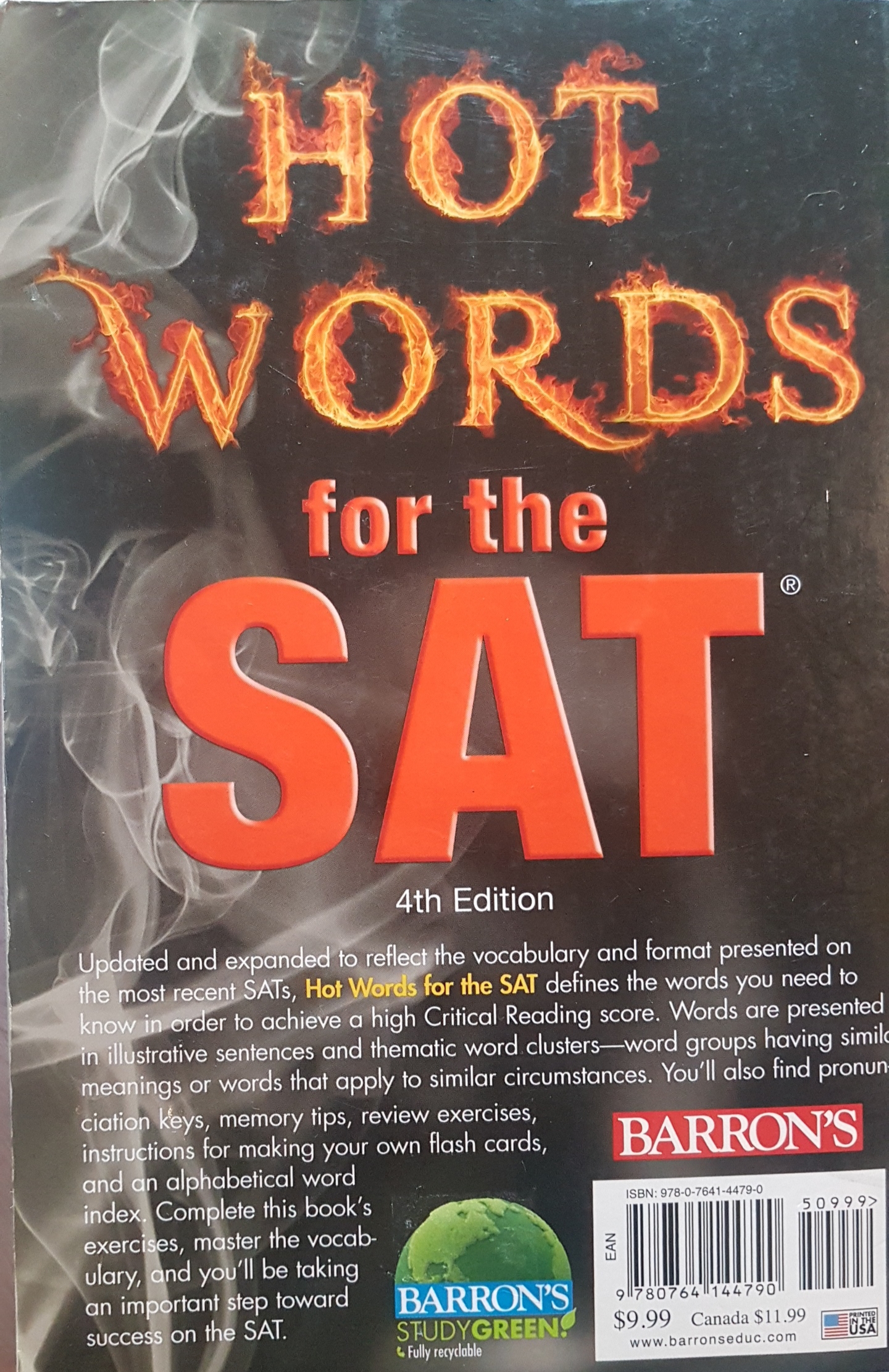Hot Words for the SAT