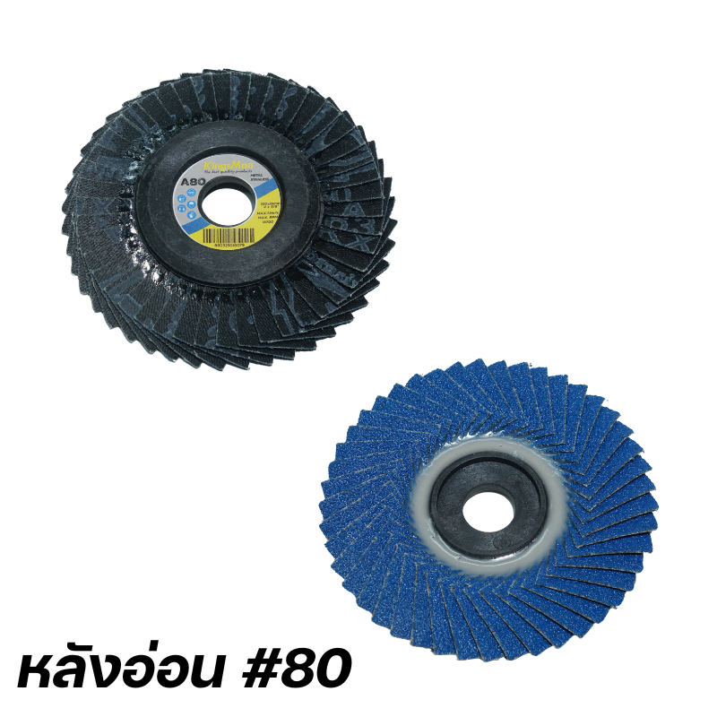 กระดาษทรายซ้อน 4 นิ้ว KingsMan หลังอ่อน/หลังแข็ง สำหรับขัดเหล็ก สแตนเลส ไม้ โลหะ [ขายปลีก/ส่ง]