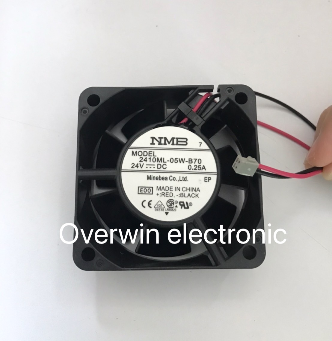 NMB-MAT 2410ML-05W-B70 24VDC 0.25A สินค้าพรีออเดอร์