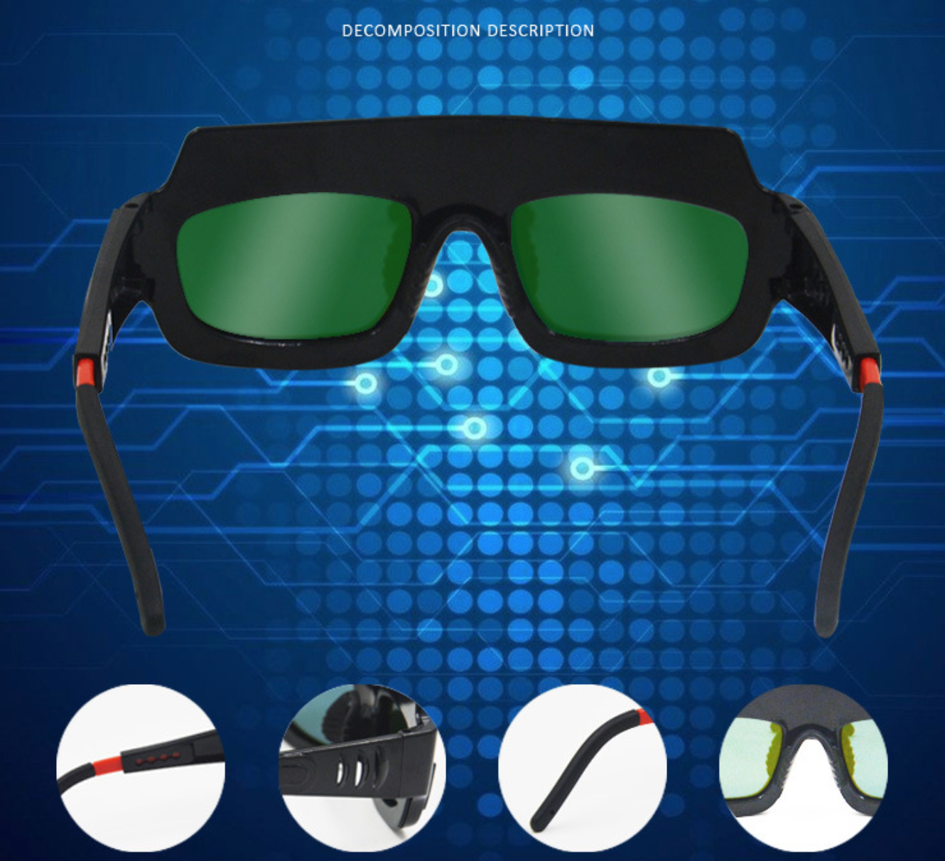 แว่นเชื่อม ตัดแสงอัตโนมัติ KingsMan รุ่น TX-012 ป้องกันแสงไฟจากการเชื่อม ราคาส่ง ถูกสุดๆ