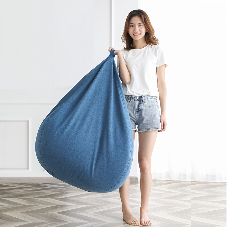 เก้าอี้เม็ดโฟม เก้าอี้ bean bag โซฟาเม็ดโฟม เบาะนั่งเม็ดโฟม ที่นั่งเม็ดโฟม โซฟานั่งพื้น โซฟานั่งเล่น โซฟานั่งสบาย เบาะเม็ดโฟม รุ่น HC-023
