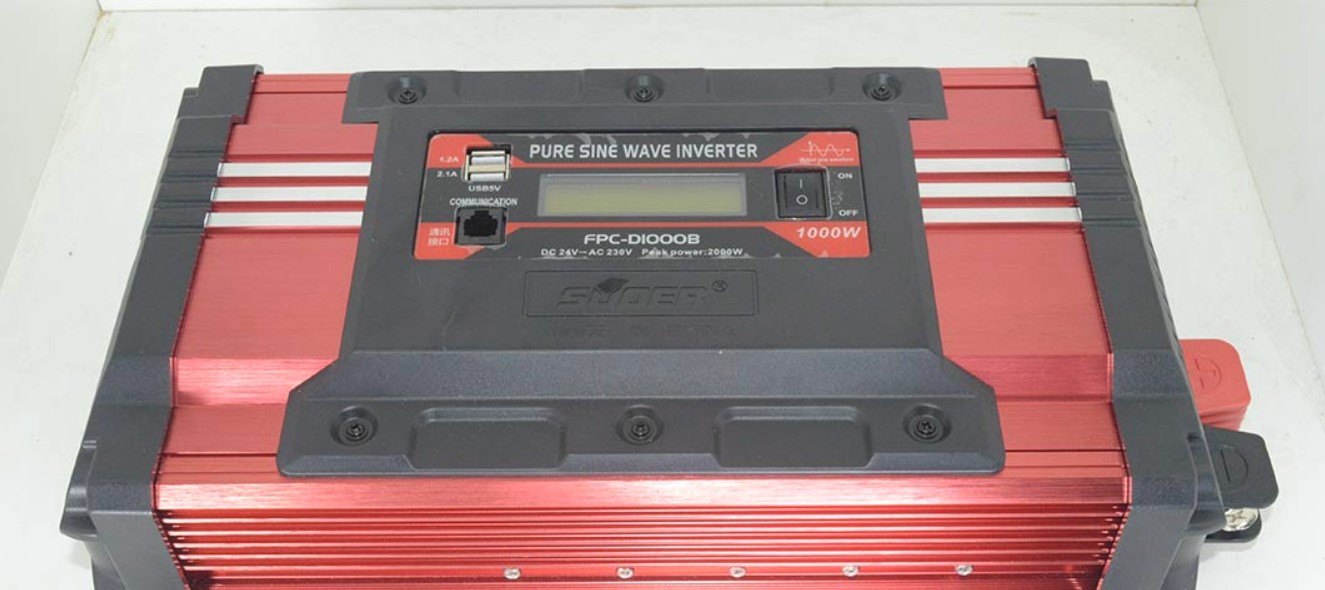 อินเวอร์เตอร์ 12v-24v 1000w SUOER (FPC-D1000A) pure sine wave