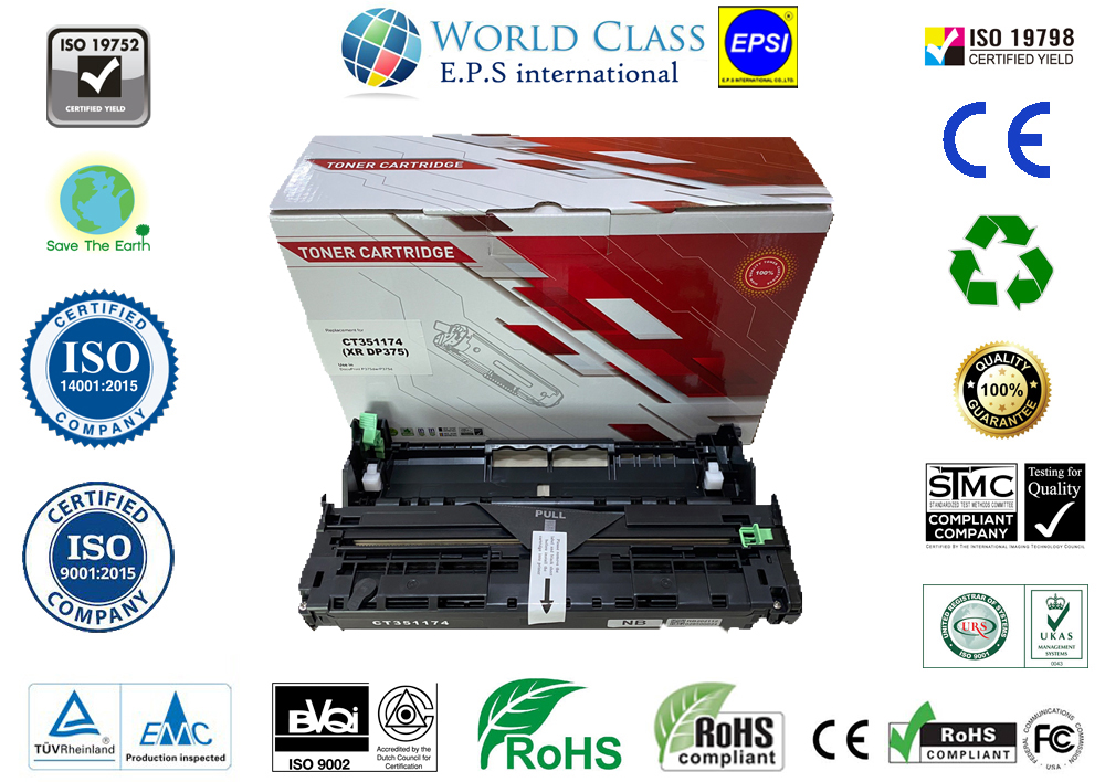 XEROX CT351174 ชุดดรัมสร้างภาพเทียบเท่า DRUM CARTRIDGE COMPATIBLE FOR XEROX DocuPrint P375/P378/P385/P388/M375/M378/M385 50K 850 กรัม