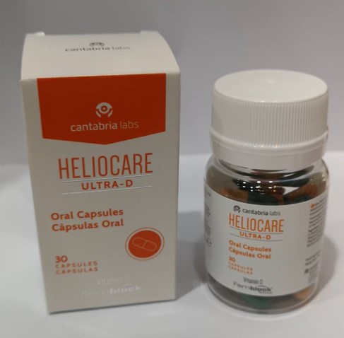 Heliocare Ultra-D 30 capsules วิตามินกันแดด ป้องกันฝ้ากระ และ ผิวไหม้