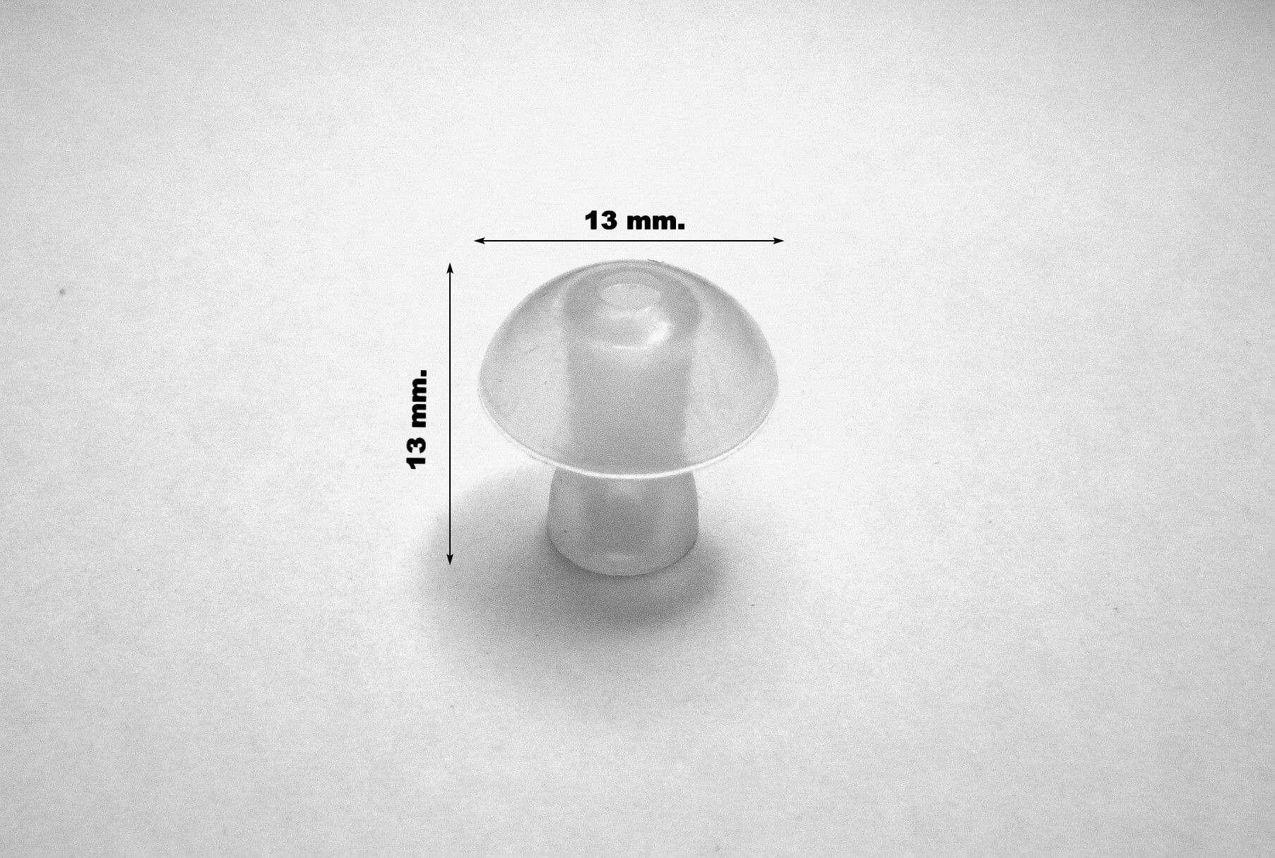 จุกยางขนาดใหญ่สำหรับเครื่องช่วยฟัง Eartip L