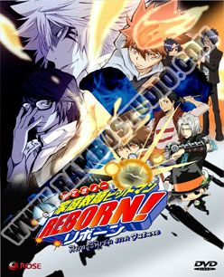 Reborn 3-4 คุณครูพิเศษจอมป่วน รีบอร์น ปี 3-4 เดย์ทูเดย์  เดอะฟิวเจอร์ 2 แผ่น (จบ)