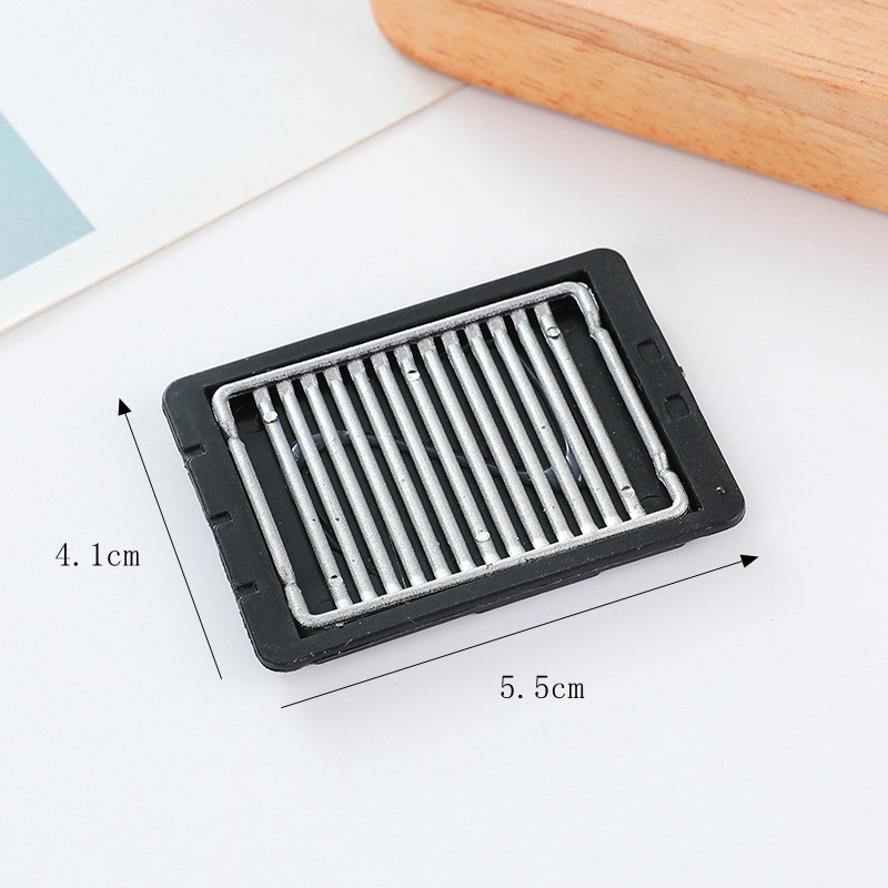 เตาปิ้งจิ๋วสำหรับตกแต่งงานปั้นดินจิ๋ว อาทิ ร้านลูกชิ้นจิ๋ว ร้านหมูปิ้งจิ๋ว ร้านหมูสะเต๊ะจิ๋ว สำเนา