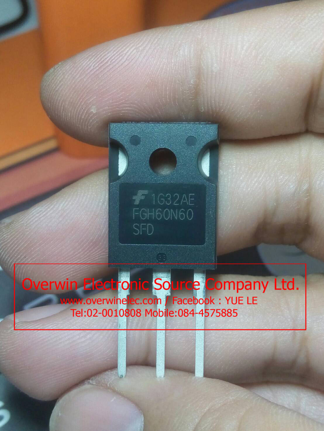 FGH60N60SFD TO-247/FSD สินค้าพร้อมส่ง