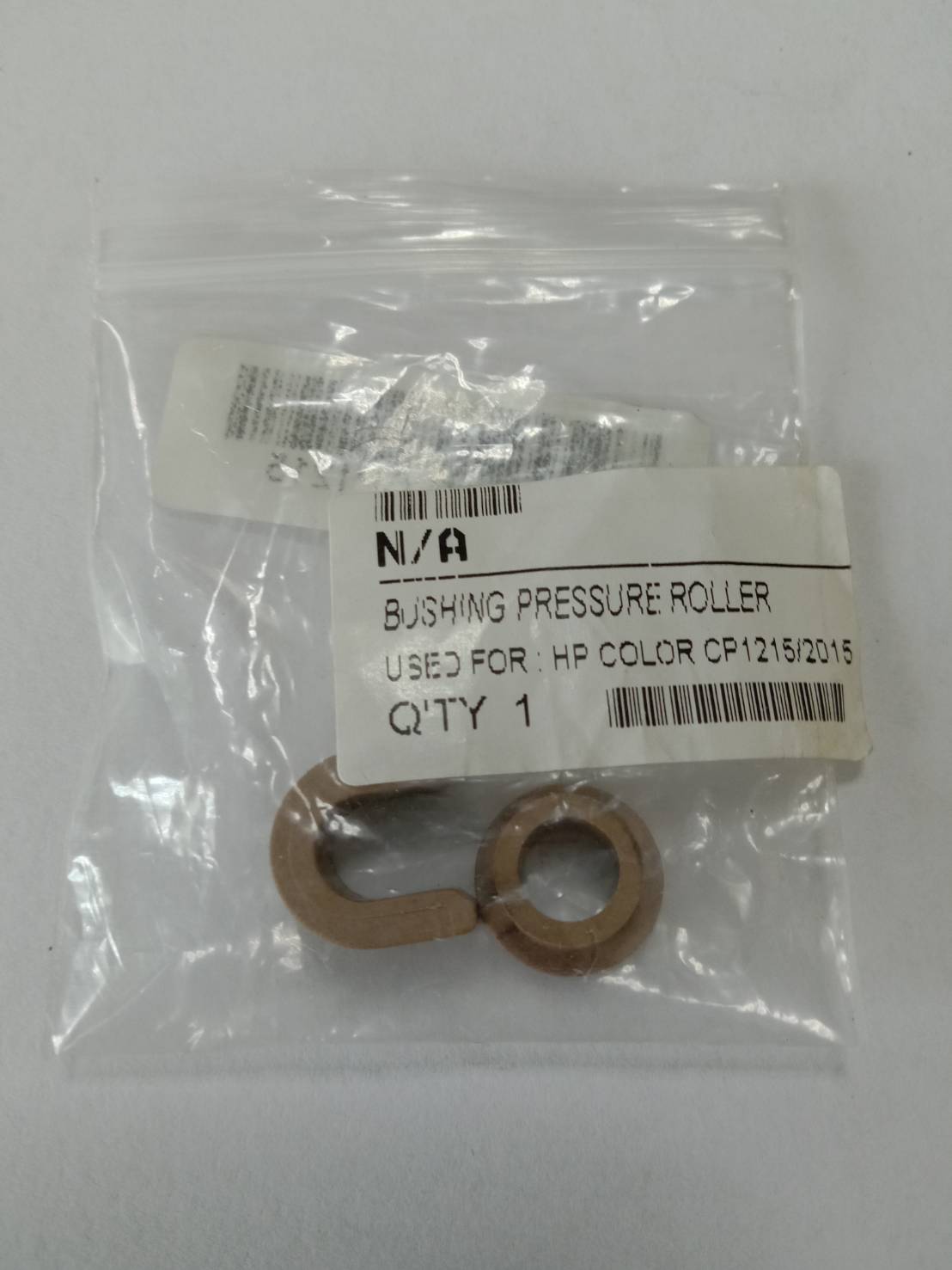HP บูชลูกยางความร้อน BUSHING PRESSURE ROLLER FOR HP COLOR LASERJET CP1025/1215/1510/1515/M175/CM1312/1415 BUS-LPR-CP1215 300 กรัม