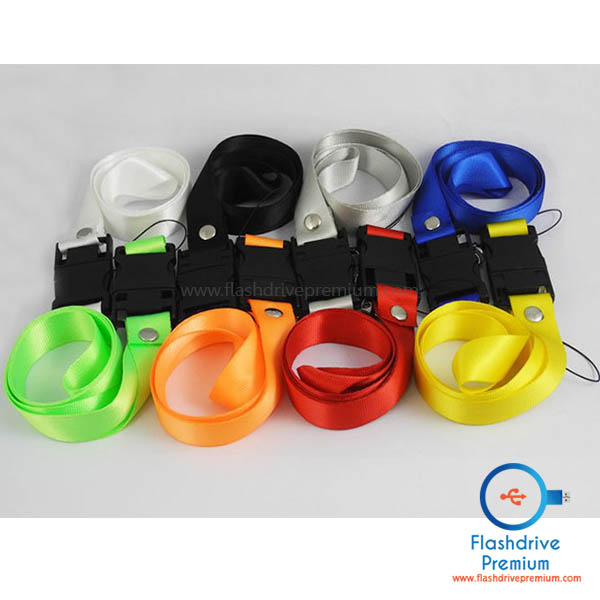 แฟลชไดร์ฟ สายคล้องคอ ( Lanyard Flash Drive Premium)