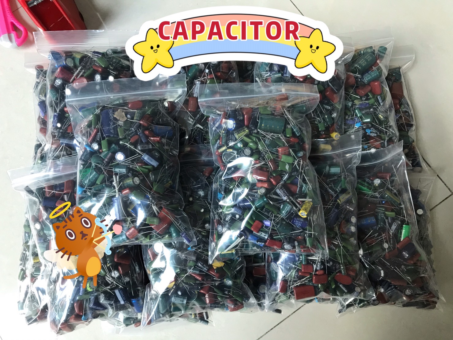 CAPACITORS รวมค่า