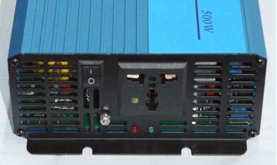 1.อินเวอร์เตอร์ 12v-24v 500w NC (NC-500-S) PURE SINE WAVE