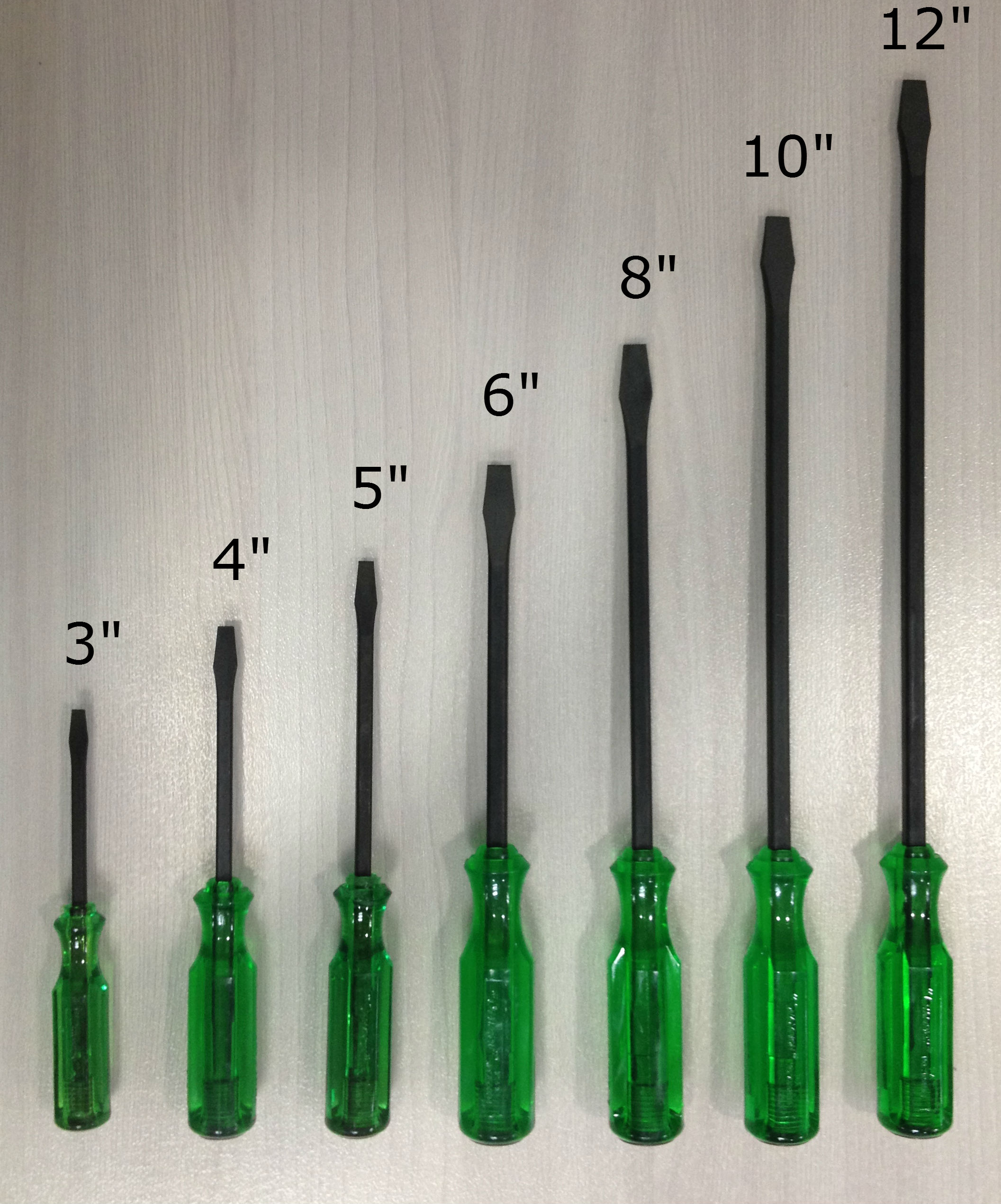 ไขควง-/ตอก/6"x8มม./Champion/100K/แกนดำ