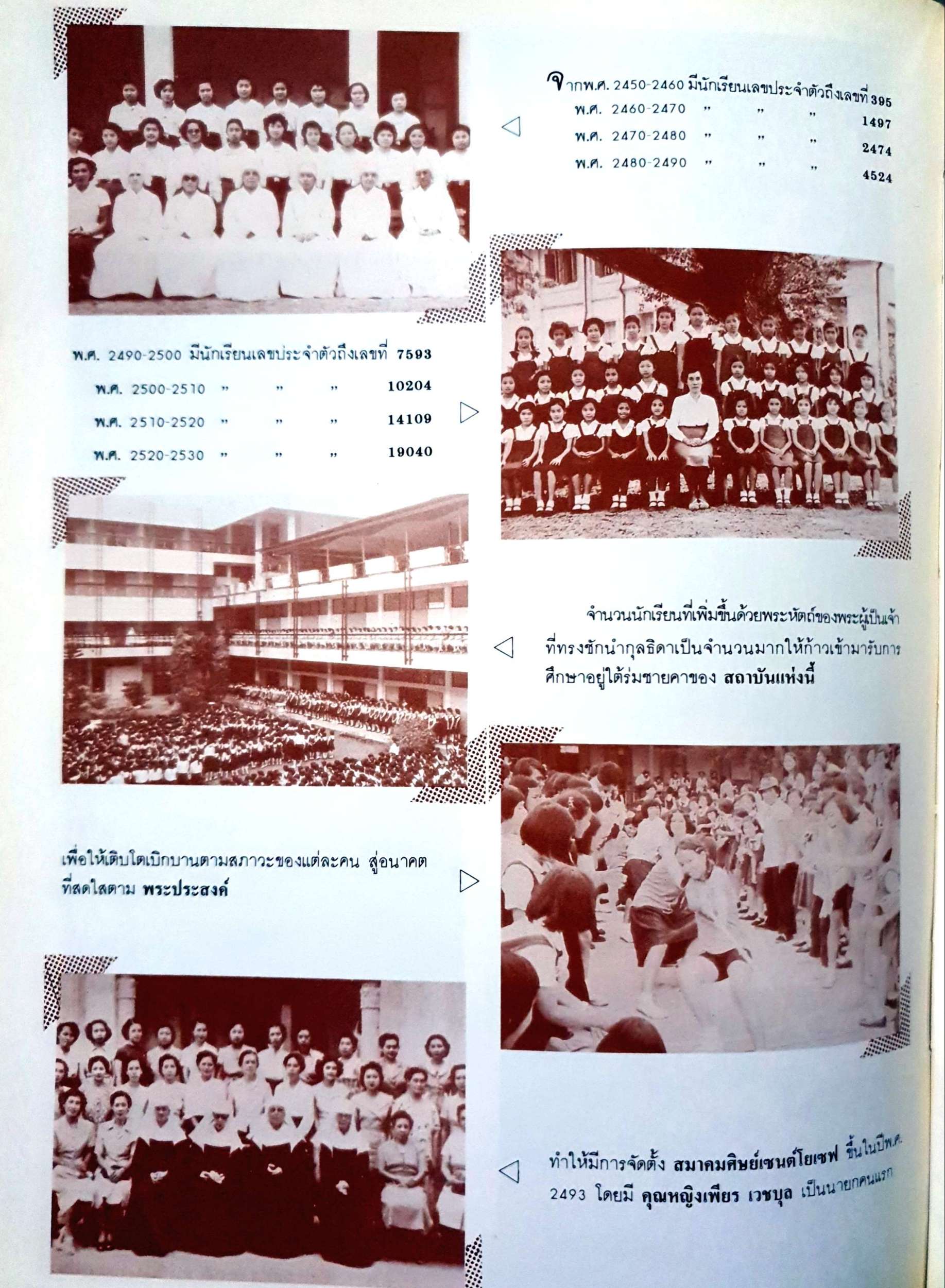 อสีติพรรษ เซนต์โยเซฟคอนเวนต์ 1907-1987