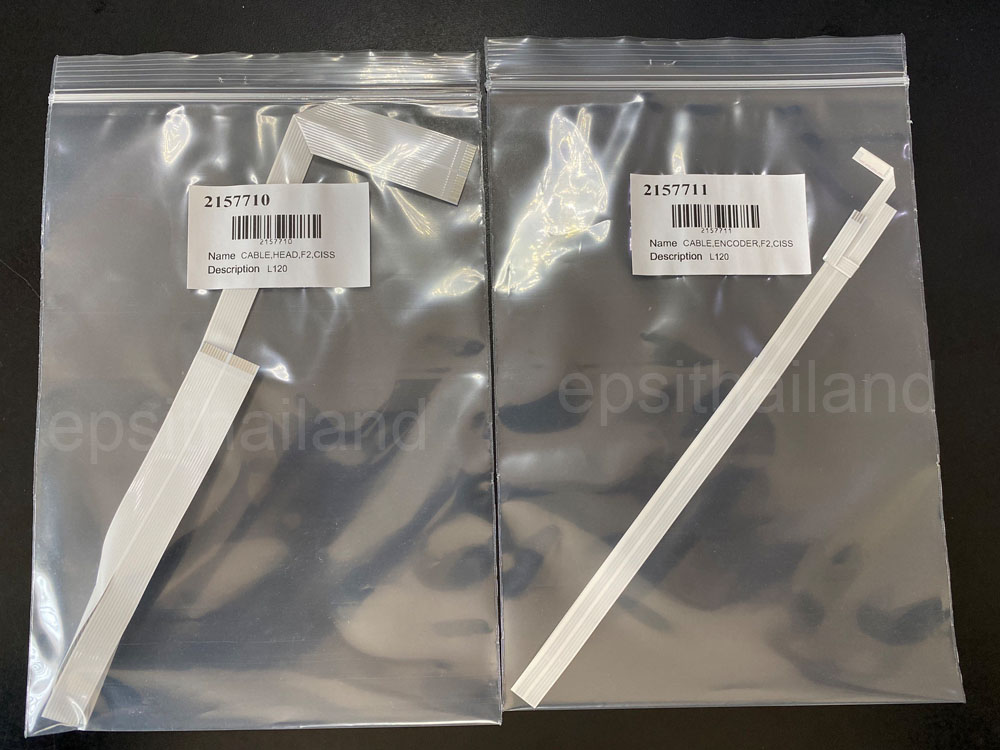 2157710/2157711 สายแพรหัวพิมพ์และสายแพรเซ็นเซอร์ CABLE HEAD+CABLE ENCODE FOR EPSON L120 10 กรัม