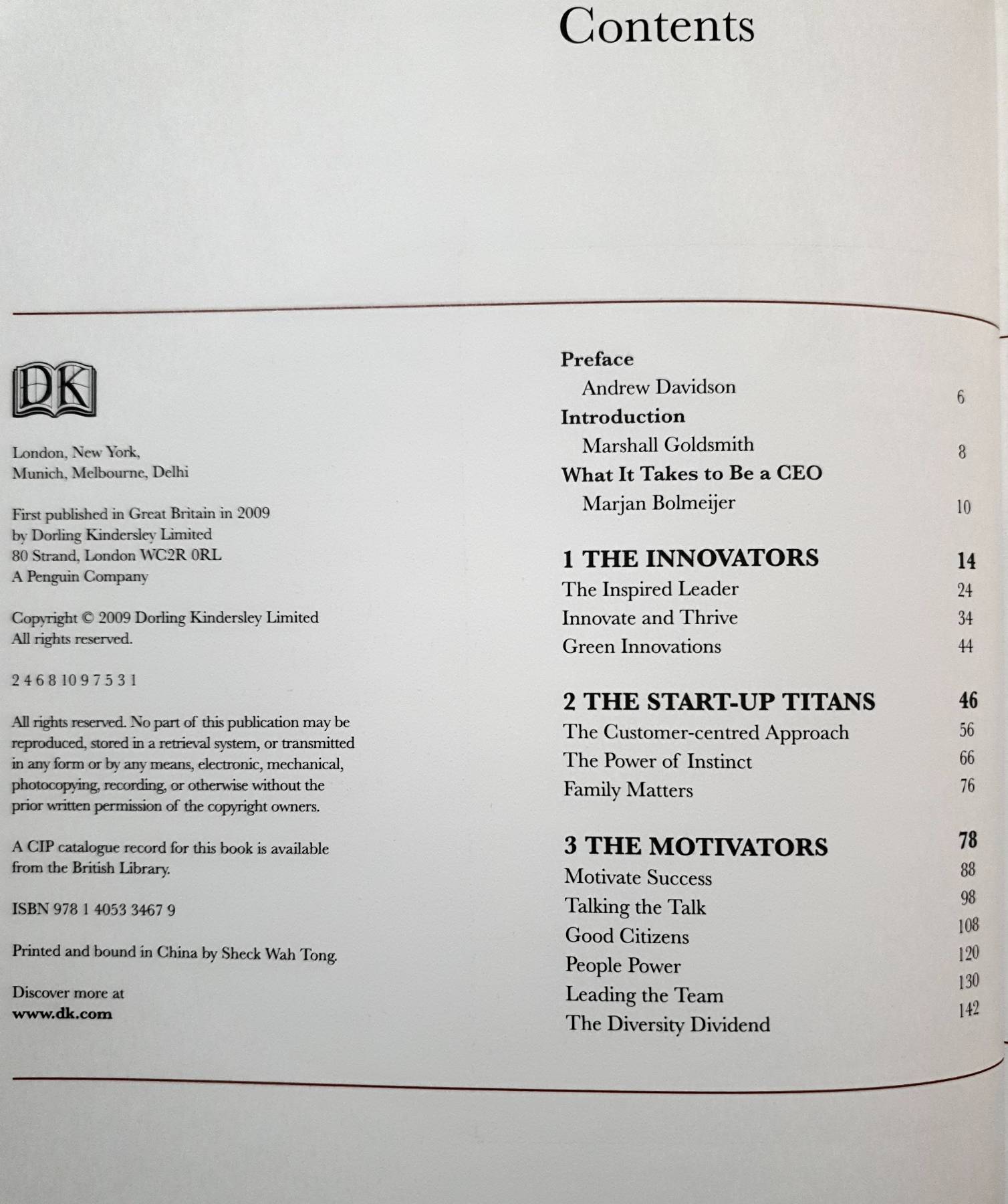 1000 CEOs : DK Publishing