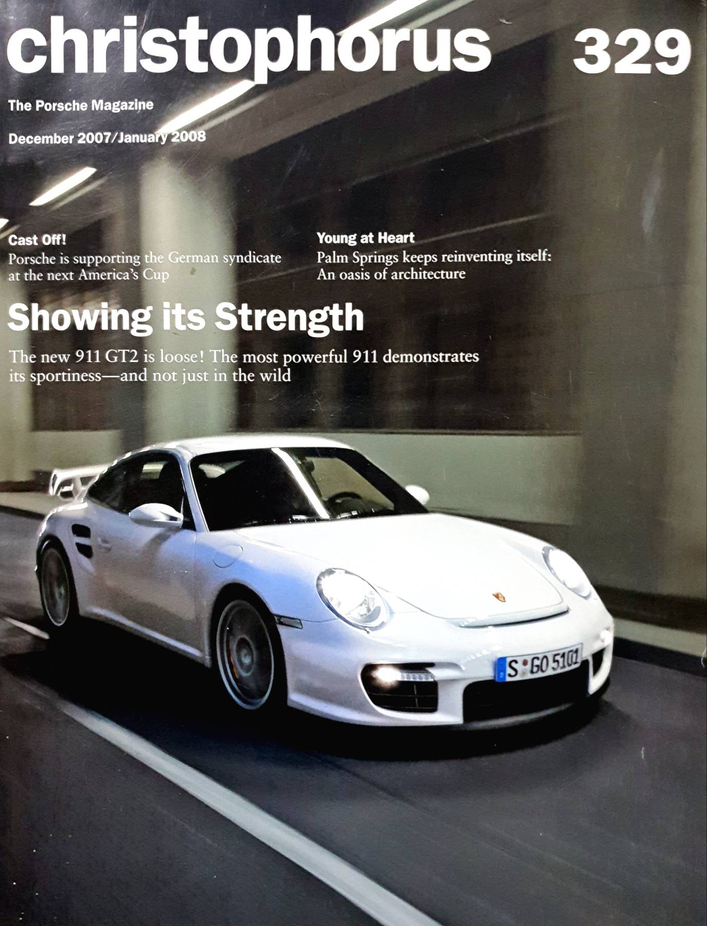 christophorus 329 The Porsche Magazine December 2007/January 2008