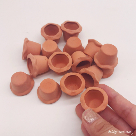 Miniature pots 100 pieces