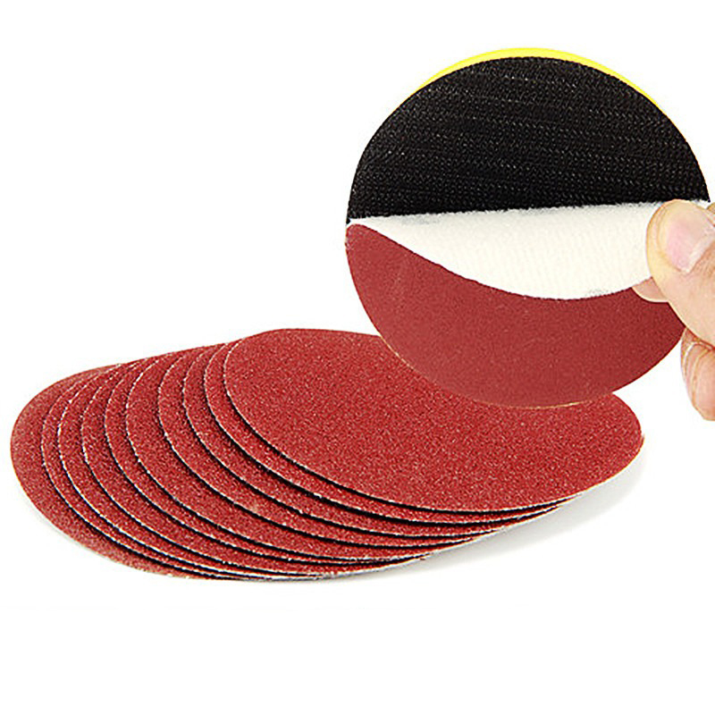 กระดาษทรายกลม KingsMan สำหรับสว่านและเครื่องเจียร(ลูกหมู) [อ่านรายละเอียดก่อนสั่ง!!]