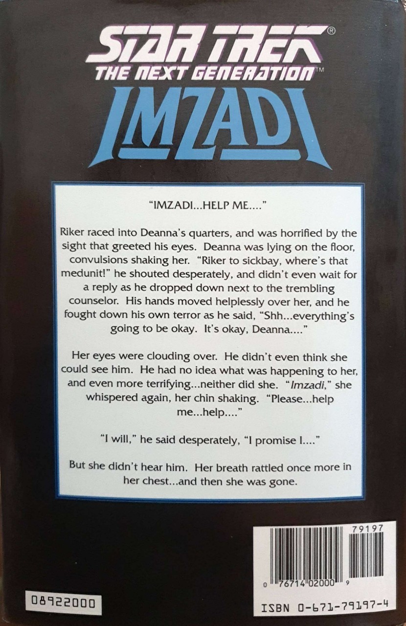 STAR TREK ; The Next Generation IMZADI : Peter David