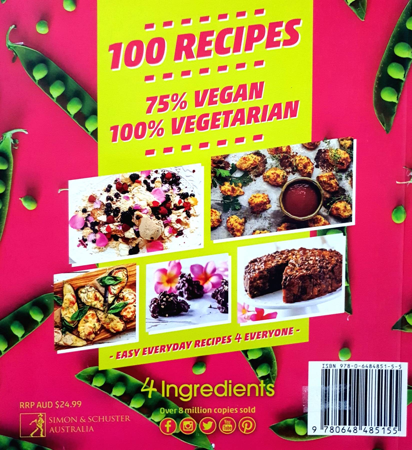 4 Ingredients Veggie and Vegan : Kim McCosker