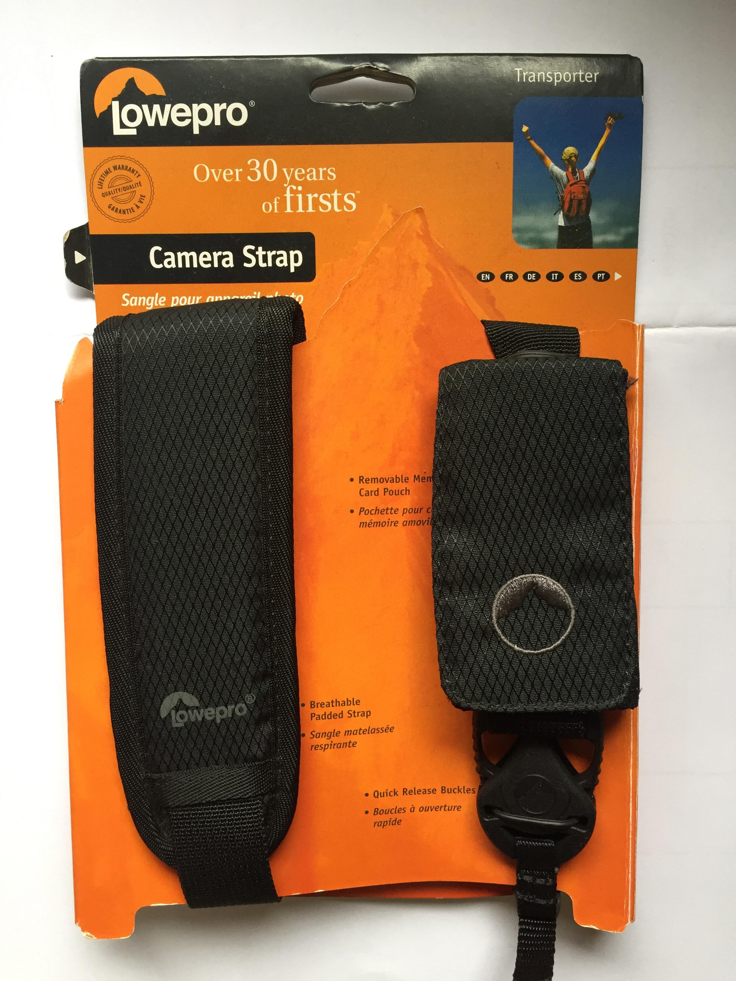 สายคล้องกล้อง Lowepro Transporter Camera Strap (Black)