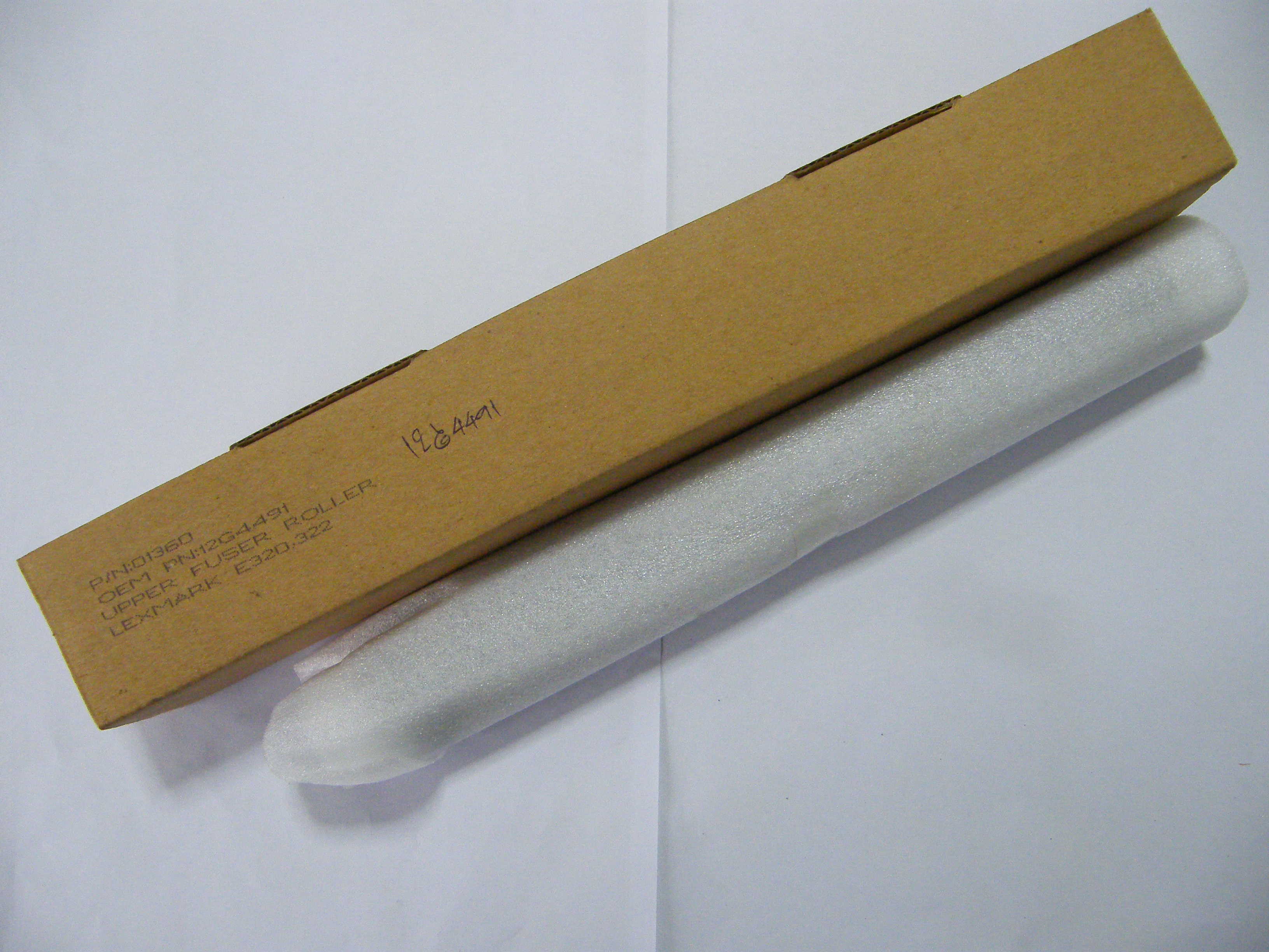 LEXMARK 12G4491 UPPER FUSER ROLLER FOR LEXMARK OPTRA E322/320/220/321/323 1 กก.