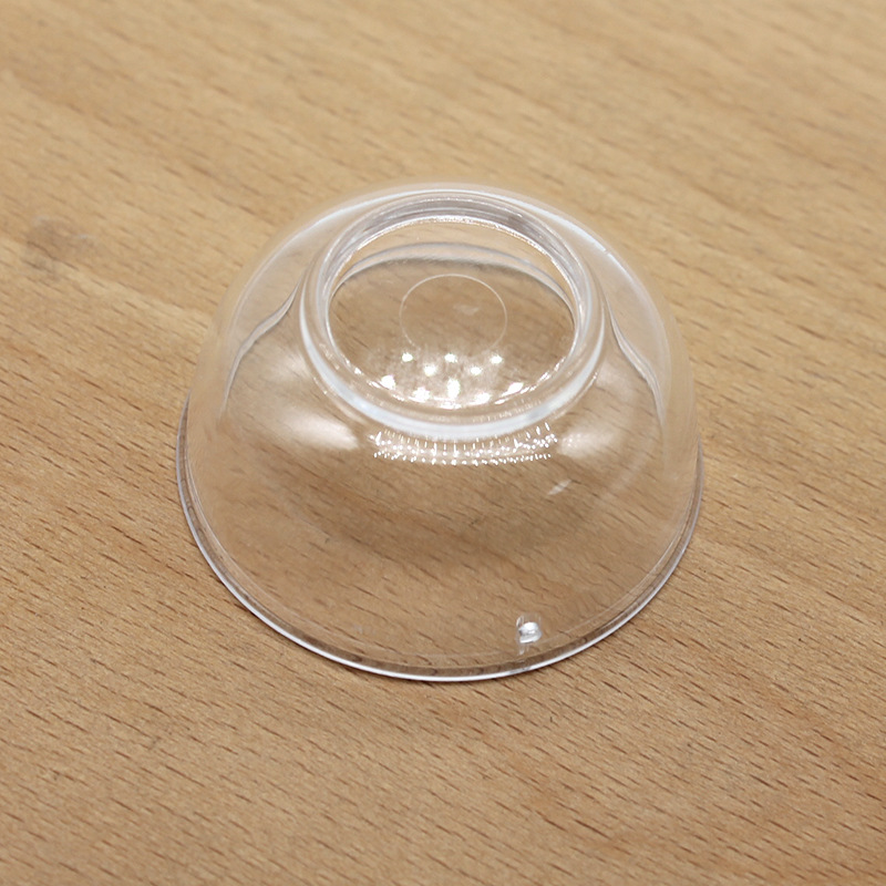 ถ้วยใสจิ๋ว4 ซม.มินิจำลองรอบชาม PVC พลาสติกใสชามขนาดเล็ก DIY อาหาร Dream โรงงาน Miniature ฉาก Place