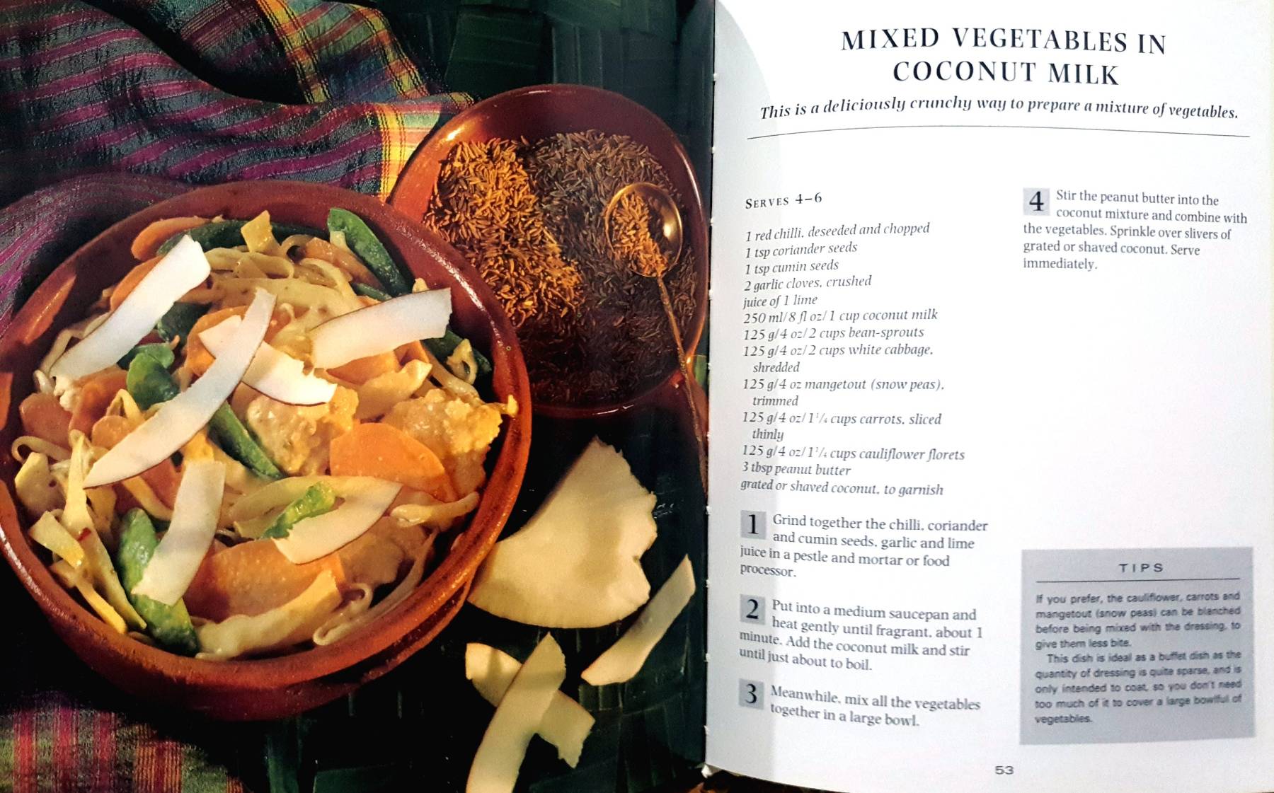 Vegetarian Thai Cooking : Step by Step : Cara Hobday