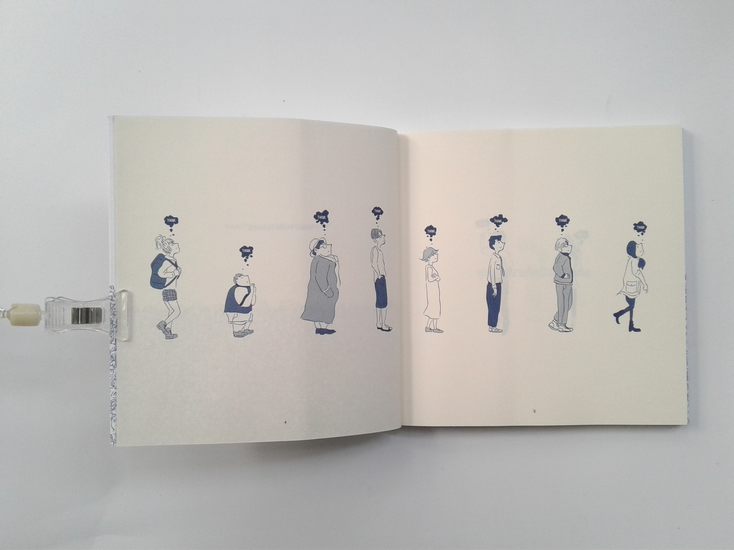 Think ความคิด การ์ตูน หนังสือ พัฒนาตนเอง จิตวิทยา