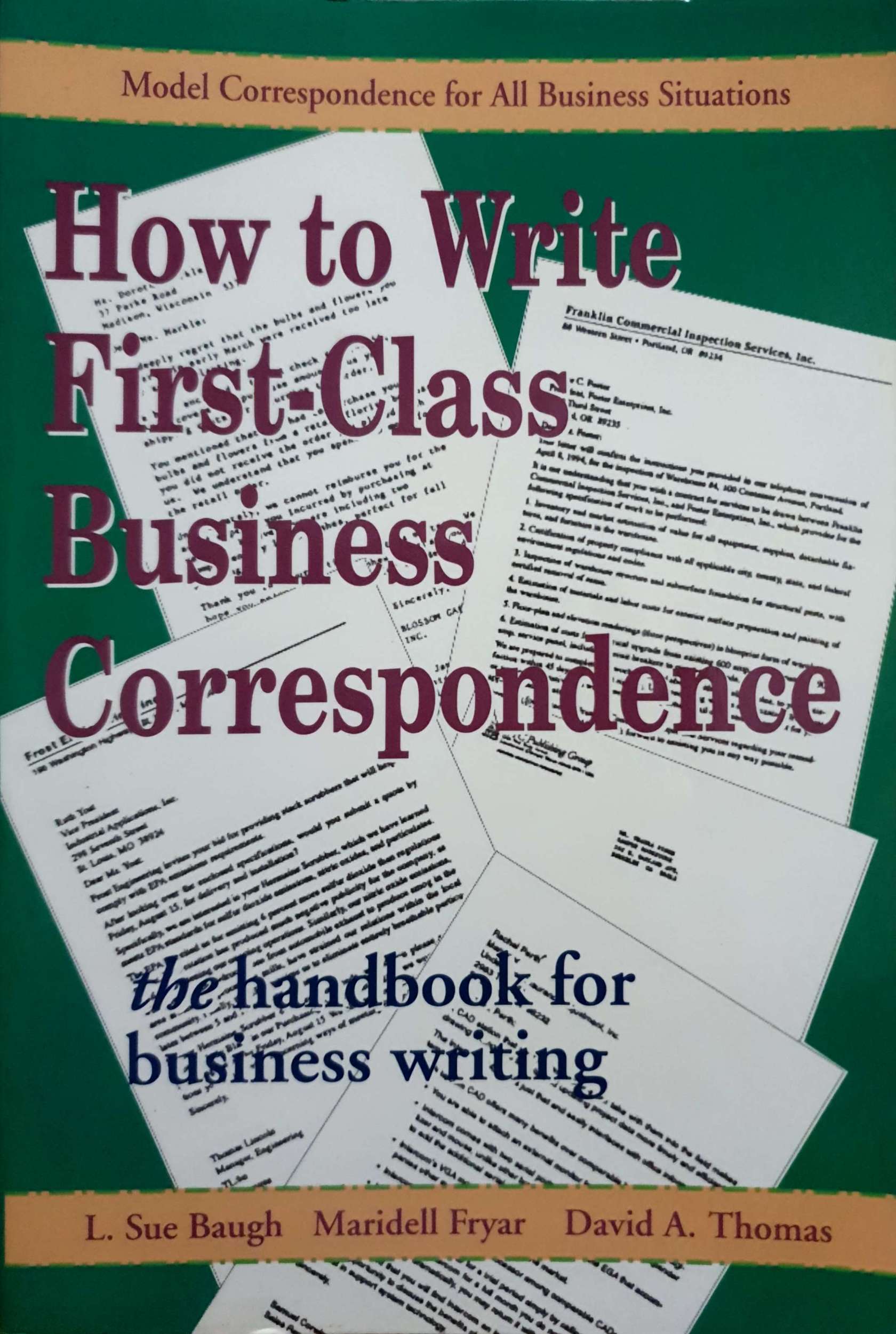 How to Write First-Class Business Correspondence