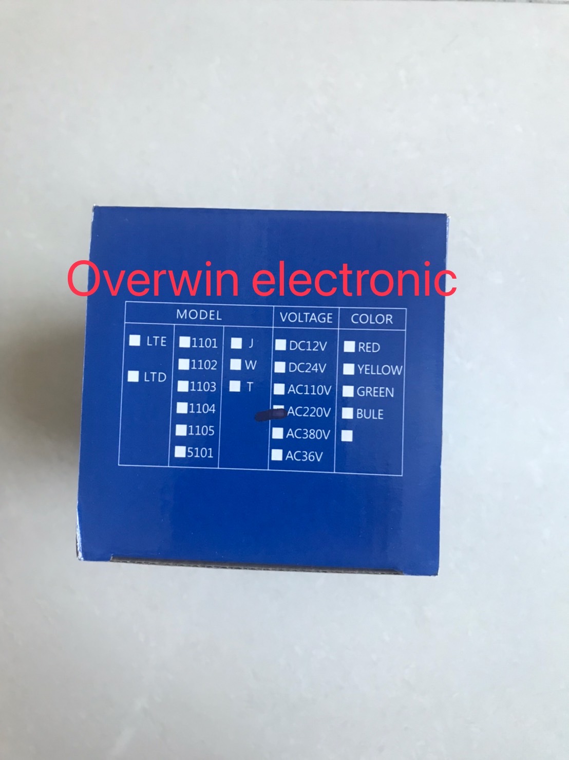 สัญญาณไฟพร้อมเสียงแจ้งเตือน LED warning light sound and light alarm 220V สินค้าพรีออเดอร์