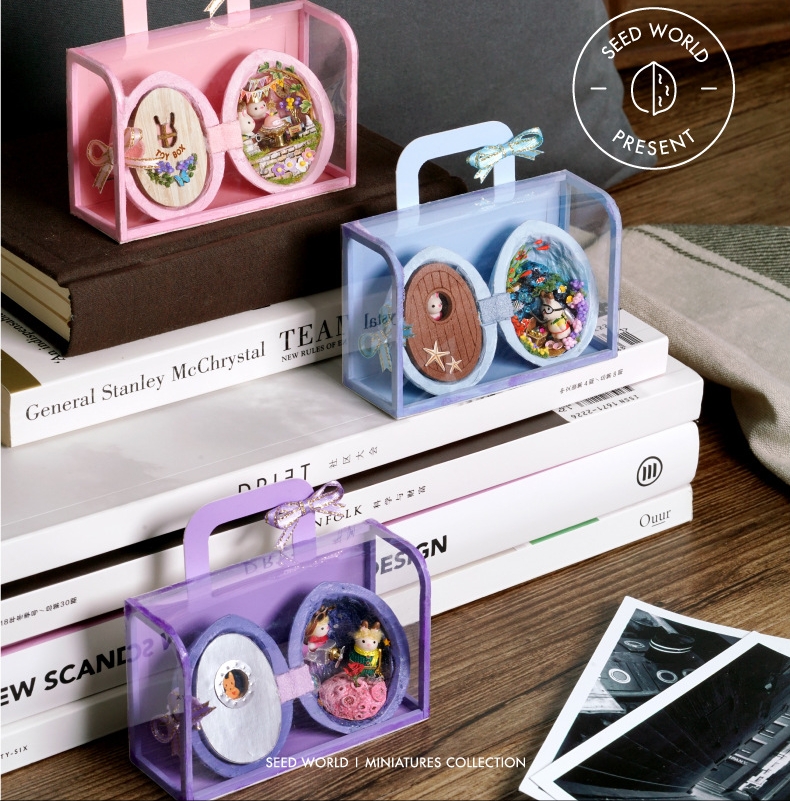 โมเดลunder sea roammingโมเดลไข่น้อยน่ารักสำหรับผู้ที่เริ่มต้นการประดิษฐ์โมเดลด้วยตนเอง