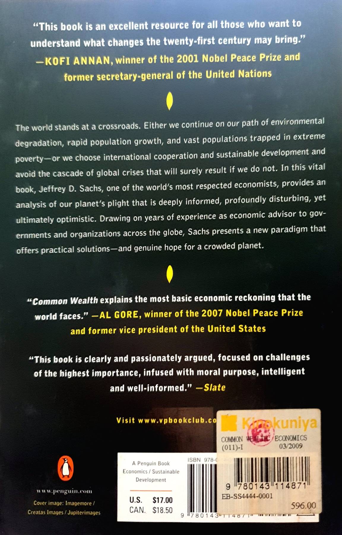 Common Wealth : Economics for a Crowded Planet