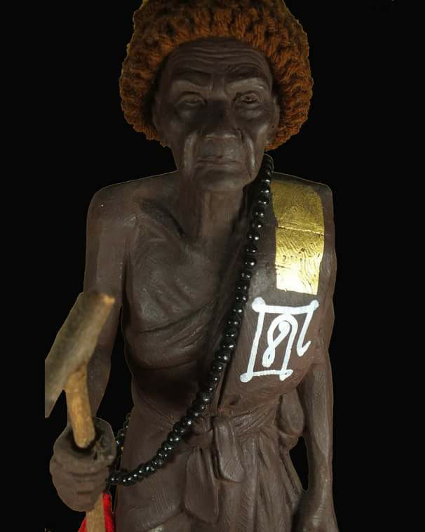 ประคำผงเหล็กน้ำพี้ ปี 2543 แยกจากพระบูชา รุ่นรวยทันใจปี 2543 จำนวน 1 เส้น