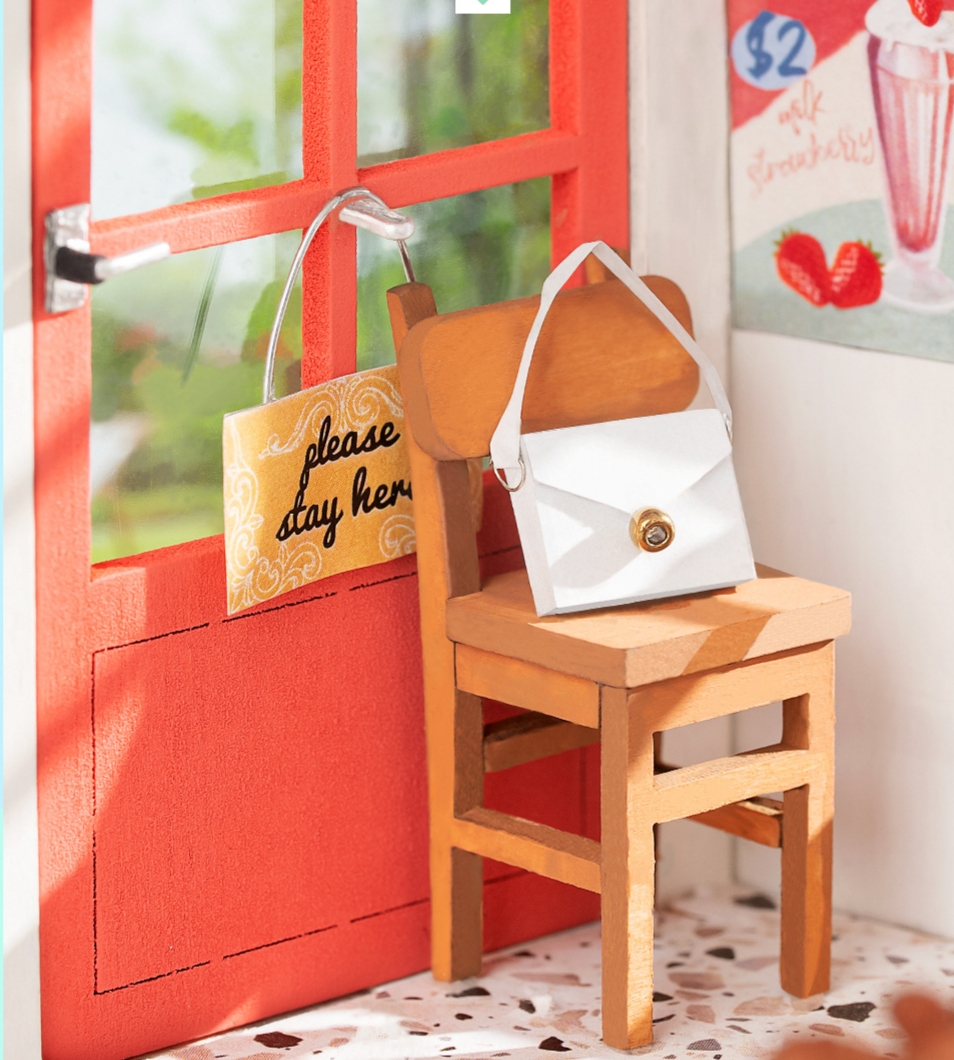 โมเดลบ้านจำลองแบบใหม่ล่าสุดHoney Ice Cream Shopร้านขายไอศครีมจำลองที่แสนน่ารักแห่งปี